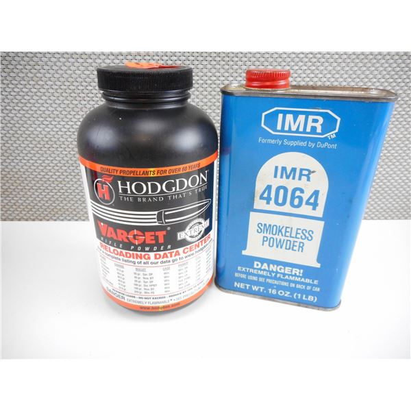 ASSORTED SMOKELESS POWDER LOT