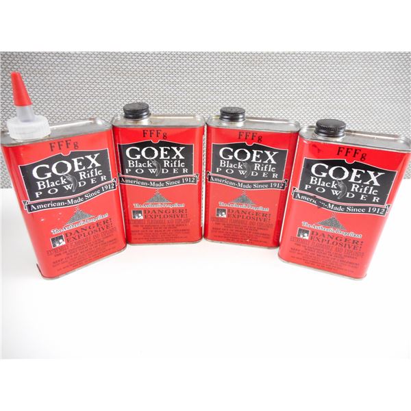 GOEX BLACK POWDER LOT
