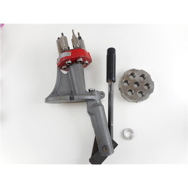 LYMAN RELOADING PRESS AND DIES