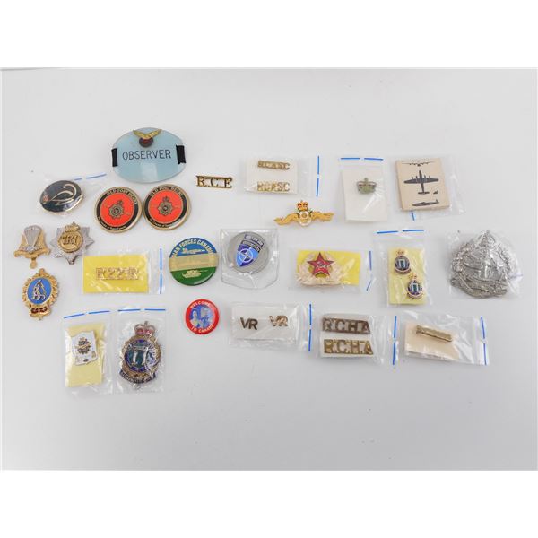 WWII/MODERN CANADIAN BADGES