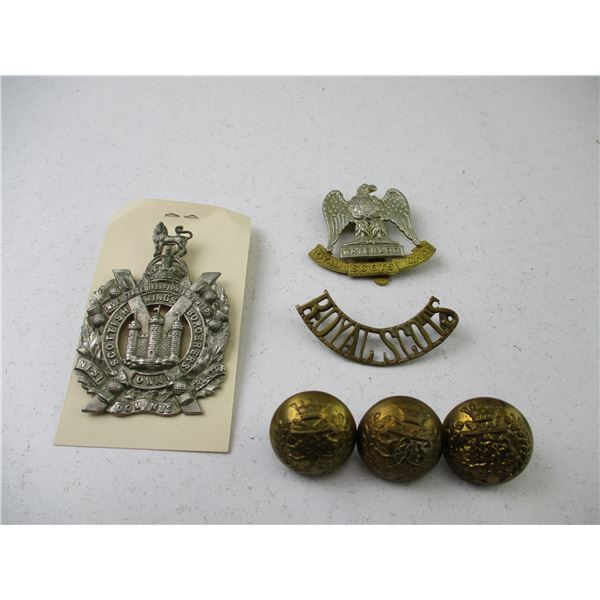 WWI/CURRENT SCOTTISH BADGES