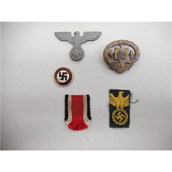 WWII GERMAN BADGES AND PINS