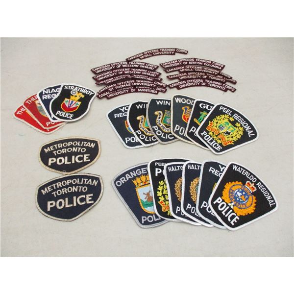 CANADIAN POLICE BADGES