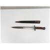 Image 2 : BRITISH P1888 MK1 RIFLE BAYONET WITH SCABBARD
