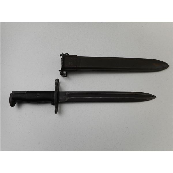 M1 GARAND BAYONET WITH SCABBARD