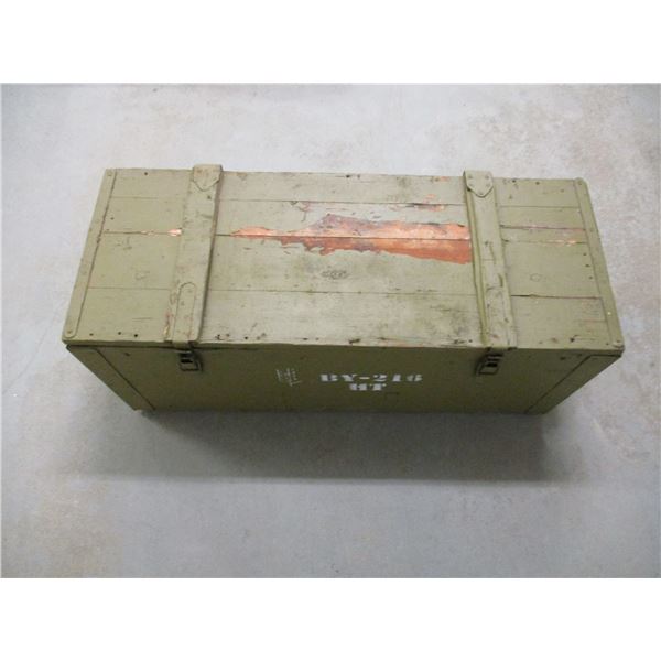 WOODEN SKS MILITARY CRATE
