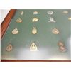 Image 10 : WWII CANADIAN FRAMED COLLAR BADGES