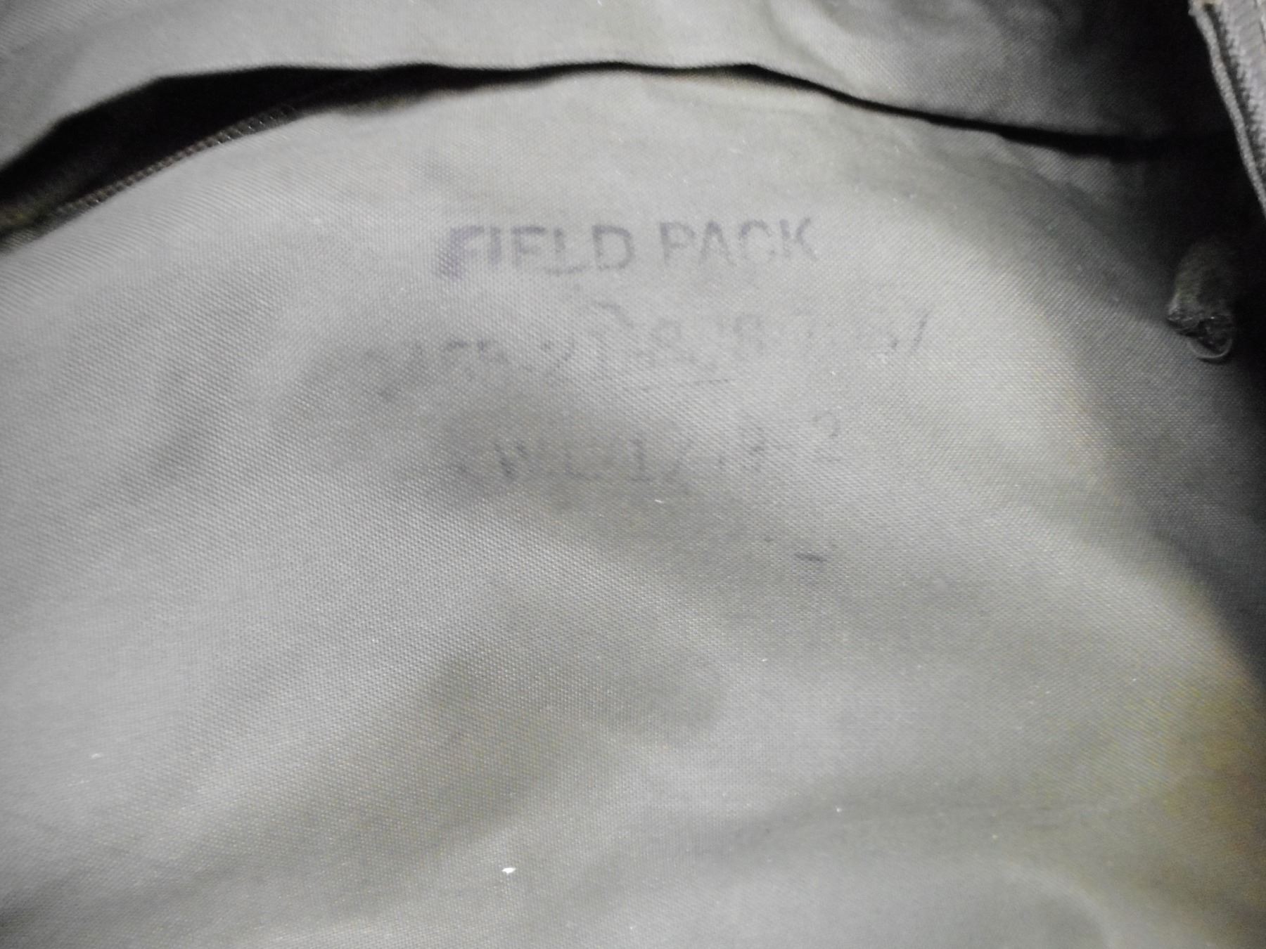 CANADIAN MILITARY 82 PATTERN RUCK SACK