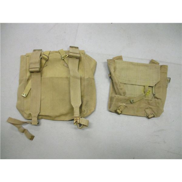 WWII BRITISH PACKS