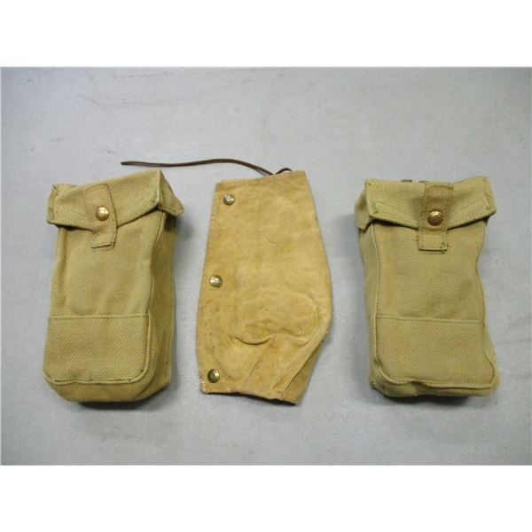 WWII CANADIAN/BRITISH POUCHES