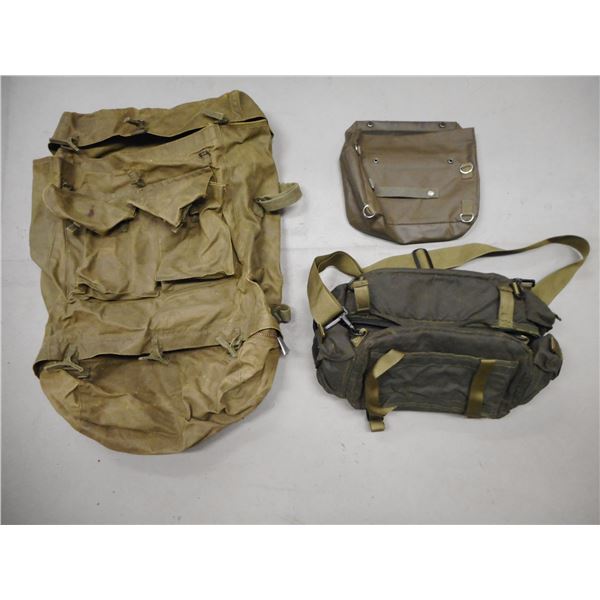 MILITARY WEBBING PACKS