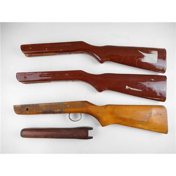 ASSORTED PELLET RIFLE STOCKS