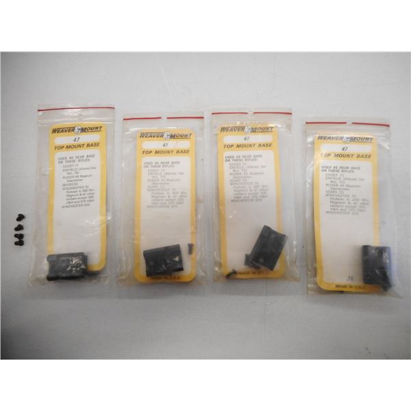 WEAVER TOP MOUNT BASES