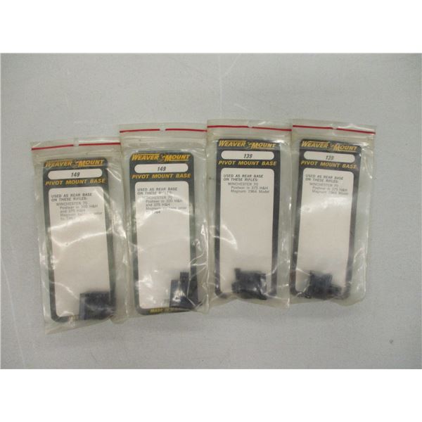 WEAVER PIVOT MOUNT BASES