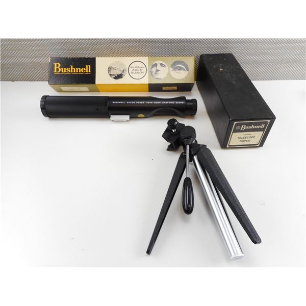 BUSHNELL TELESCOPE & TRIPOD