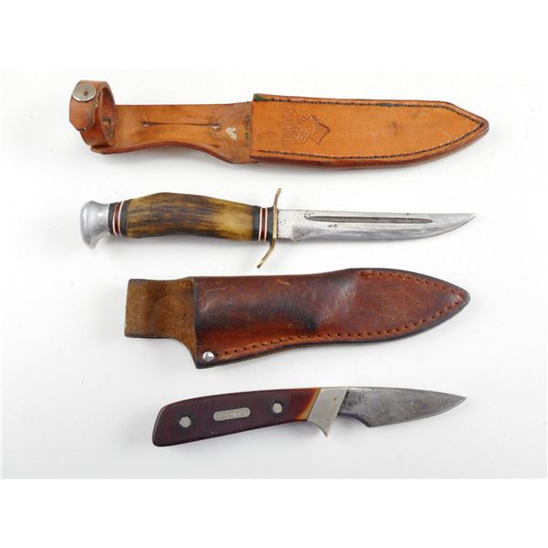 ASSORTED HUNTING STYLE KNIVES