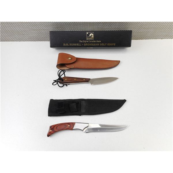 ASSORTED FIXED BLADE KNIVES