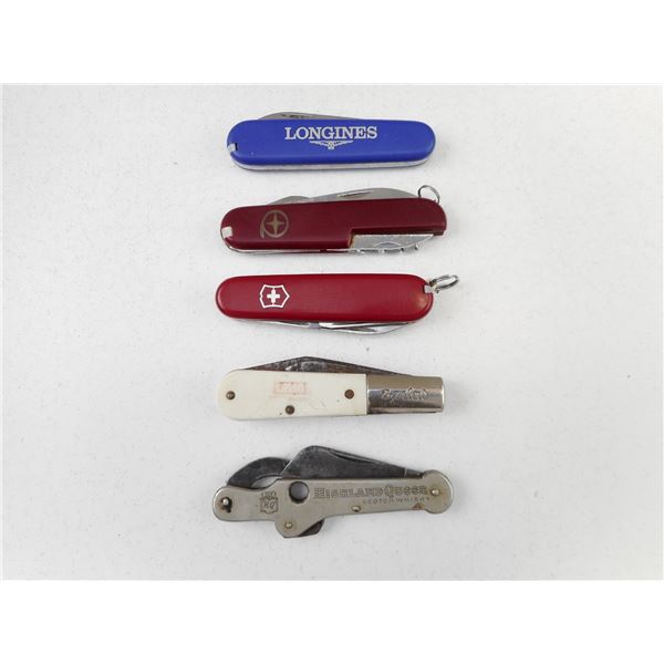 ASSORTED UTILITY POCKET KNIVES