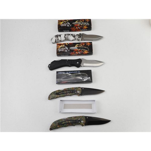 ASSORTED POCKET KNIVES