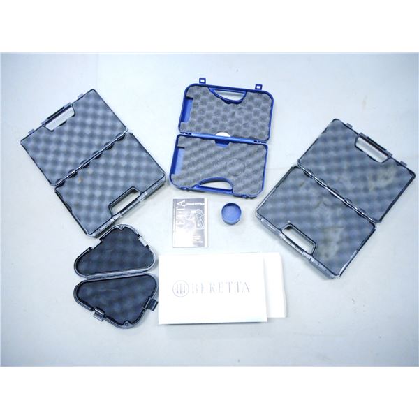 ASSORTED HANDGUN HARD CASES