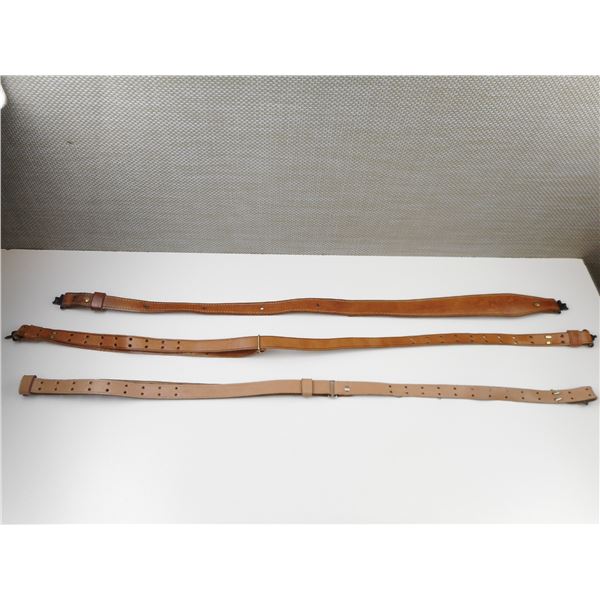 ASSORTED LEATHER SLINGS