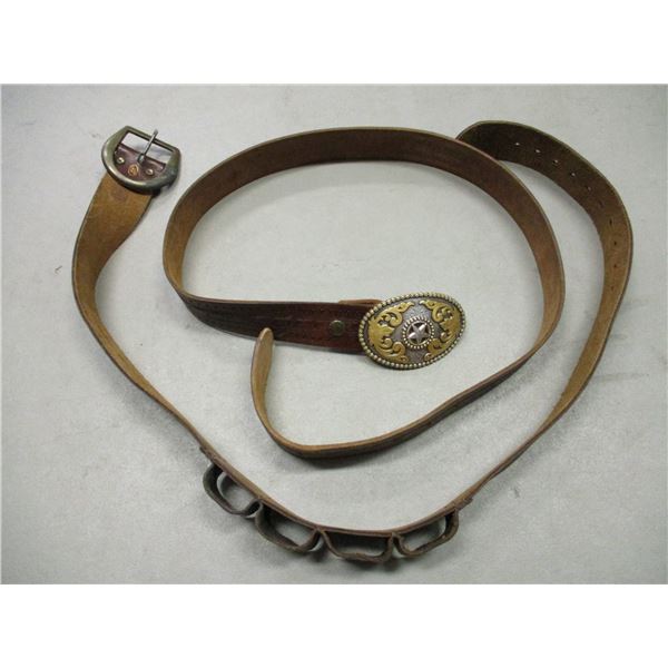 ASSORTED LEATHER BELTS