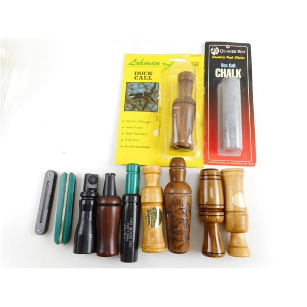 ASSORTED GAME CALLS