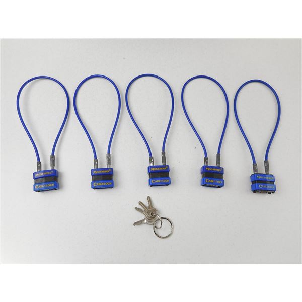 ASSORTED CABLE LOCKS