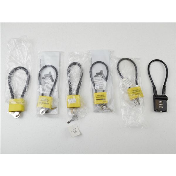 ASSORTED CABLE LOCKS