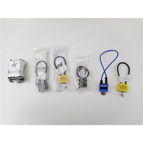 ASSORTED CABLE LOCKS