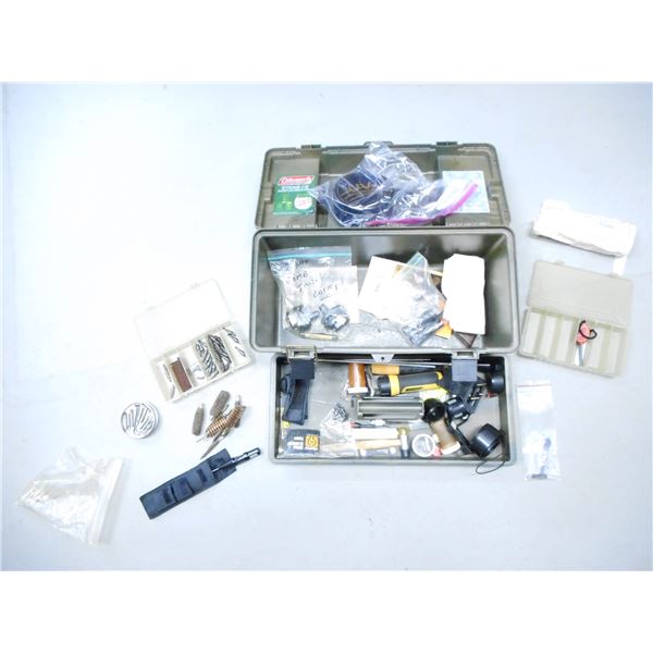 PLANO TOOL BOX WITH MISC ITEMS