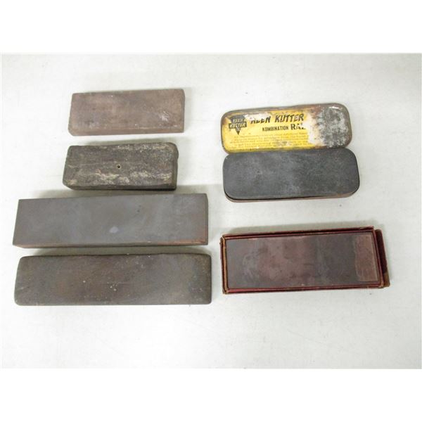 ASSORTED SHARPENING STONES