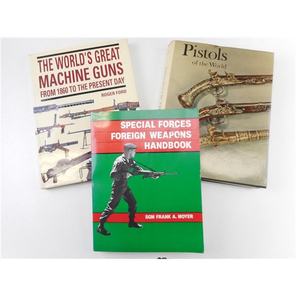 ASSORTED GUN BOOKS