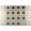 Image 1 : 14-ASSORTED 1988-1993 CANADA 50 CENTS BU AND