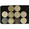 Image 1 : 10 ASSORTED 1959-1966 MEXICO .100 SILVER PESOS