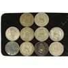 Image 2 : 10 ASSORTED 1959-1966 MEXICO .100 SILVER PESOS