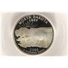 Image 1 : 2006-S SILVER NORTH DAKOTA QUARTER PCGS PR69 DCAM