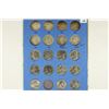 Image 1 : 8 ASSORTED WASHINGTON SILVER QUARTERS AND