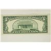Image 2 : 1953-B $5 SILVER CERTIFICATE BLUE SEAL SLIGHT