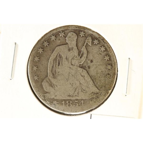 1854-O SEATED LIBERTY HALF DOLLAR