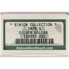 Image 3 : 1878-S MORGAN SILVER DOLLAR "BINION COLLECTION"