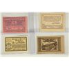 Image 2 : 4 ASSORTED GERMAN NOTGELDS 2-10 & 2-20 HELLERS