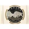 Image 1 : 2014 CANADA "THE BISON" "THE FIGHT" SILVER $20 NGC