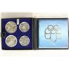Image 1 : 1973 CANADA FOUR COIN OLYMPIC SET, 2-$5 &
