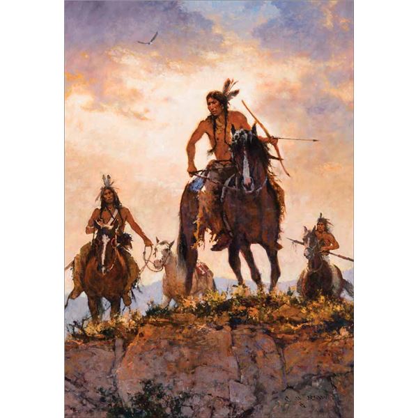 C. Michael Dudash -The End of Day, the End of Trail