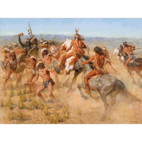 Andy Thomas -Indian on the War Path