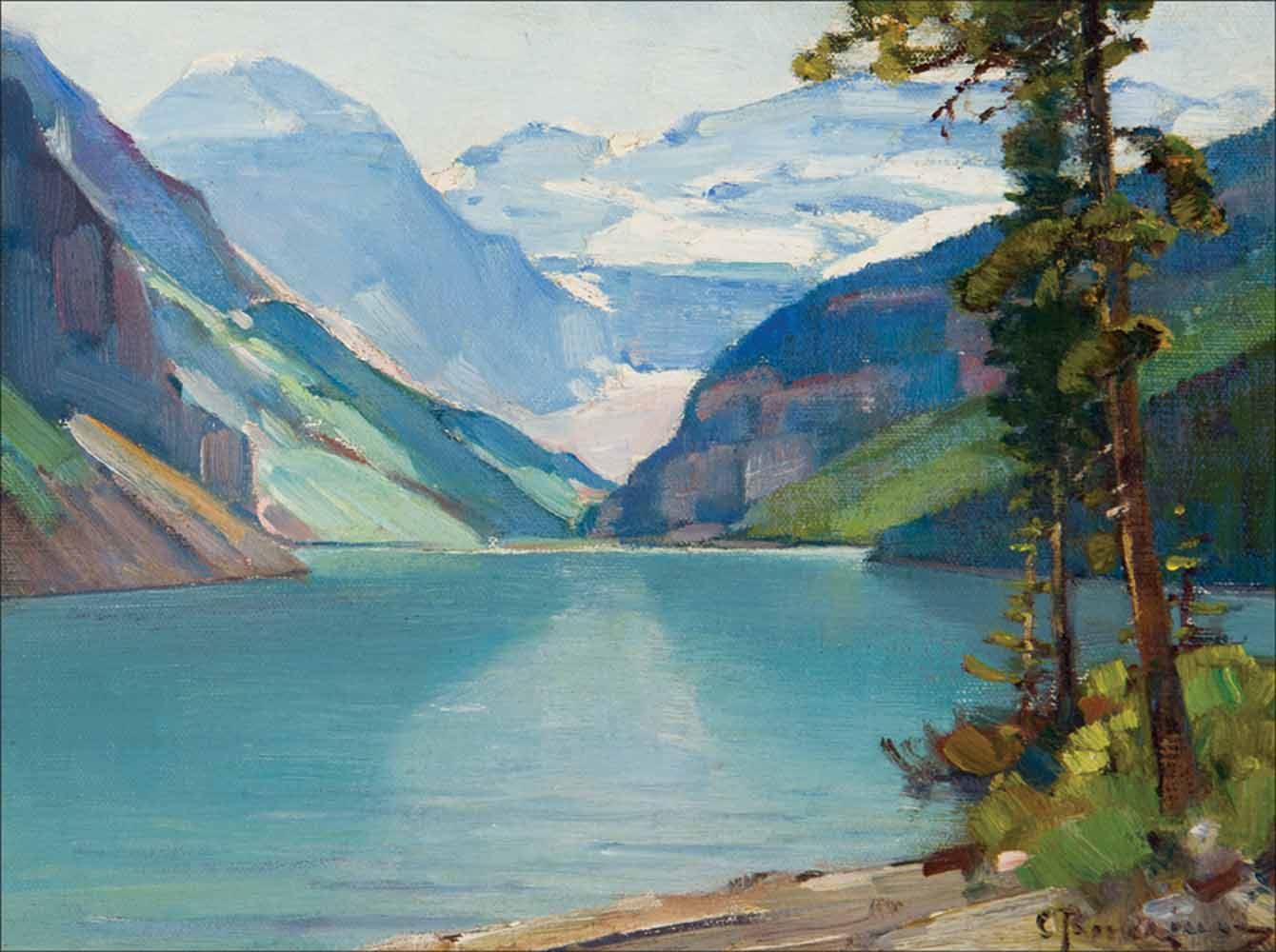 Carl Rungius -Lake Louise