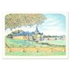 Image 1 : Rolf Rafflewski, "Chateau IV" Limited Edition Lithograph, Numbered and Hand Sign