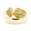 Image 3 : 1.52 ctw Sapphire and Diamond Ring - 14KT Yellow Gold