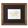 Image 1 : Guillaume Azoulay, "Progression AZJ" Framed Original Drawing, Hand Signed with L
